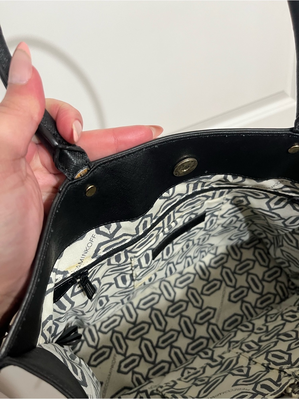 Rebecca Minkoff Large MAB Large Tote - Black - Picture 7 of 9
